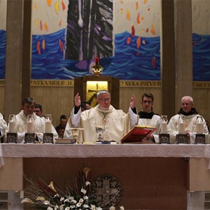 Biskup Gorski predvodio misu na Dan posvećenog života na Svetom Duhu